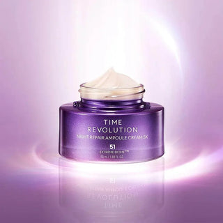 Missha Time Revolution Night Repair Ampoule Cream 5x 50ml - Koreabe