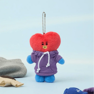 BT21 - TATA Petit Closet Plush Doll Keyring - Koreabe