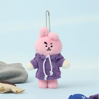 BT21 - COOKY Petit Closet Plush Doll Keyring - Koreabe
