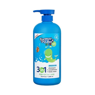 Formal Bee Kids - Shampoo Conditioner Bodywash Apple 1000ml - Koreabe