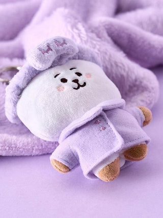 BT21 - RJ New Basic Pijama Fluffy Keyring - Koreabe