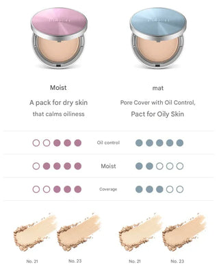 IPKN - Perfume Powder Pact Moisture - 2 Colors - Koreabe