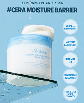 Jmsolution - Ceramide Nourishing Toner Pads 100ea