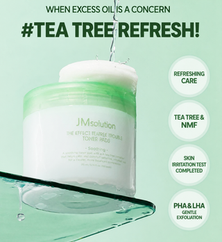 Jmsolution - Teatree Trouble Toner Pads 100ea