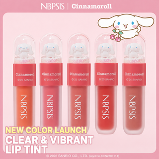 NBPSIS – Тинт для губ Glam Glow (Версия Cinnamoroll) – 8 цветов
