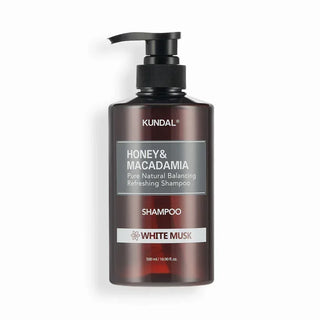 Kundal - Honey&Macadamia White Musk Shampoo 500ml - Koreabe
