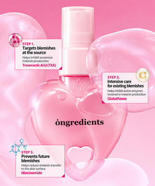 Ongredients - Velyberry TXA Toning Mist 50ml * 2
