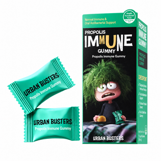 Urban Booster - Иммунные жевательные конфеты с прополисом, 30 шт.