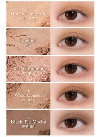 Dasique - Shadow Palette Tea Blending Collection - 2 Colors - Koreabe