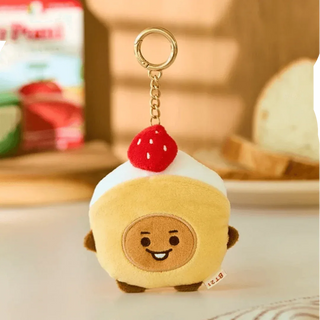 BT21 - SHOOKY Bakery Fluffy Keyring - Koreabe