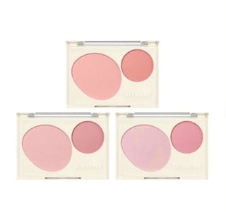Giverny - Fluffy Dual Blusher 7.4g - 3 Colors - Koreabe