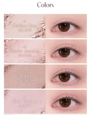 Dasique - Shadow Palette Tea Blending Collection - 2 Colors - Koreabe