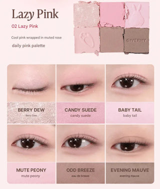 Giverny - Soft Eye Palette 5g - 3 Colors - Koreabe