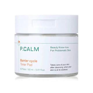 P Calm Barrier Cycle Toner Pad 60 ea - Koreabe