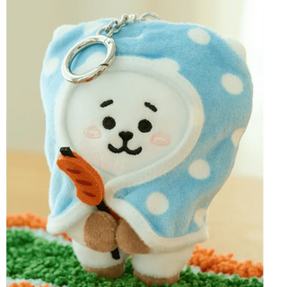 BT21 - RJ Campfire Blanket Doll Keychain - Koreabe