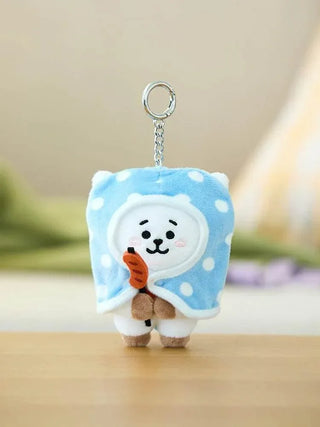 BT21 - RJ Campfire Blanket Doll Keychain - Koreabe