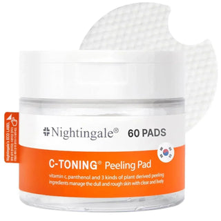 Nightingale - C-Toning Peeling Pad 60ea - Koreabe