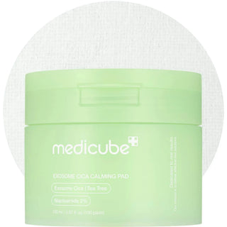 Medicube - Exosome Cica Calming Pads 100ea - Koreabe