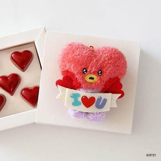 BT21 minini doll key ring [Allover / I LOVE YOU] - TATA - Koreabe
