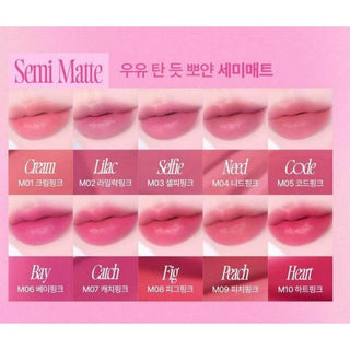 Fwee - Pink Obsession Stay Fit Lip Tint - 20 Colors - Koreabe