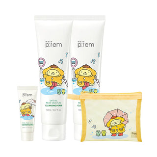 Make Prem - Safe Me Belief Moisture Cleansing Foam 150ml + 150ml (Sanrio Ver)