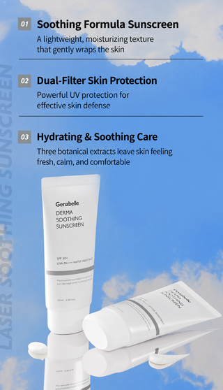 Genabelle - Derma Soothing Sunscreen SPF50+ PA++++ 70ml