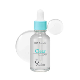 9wishes - LHA Ampule Clear 30ml - Koreabe