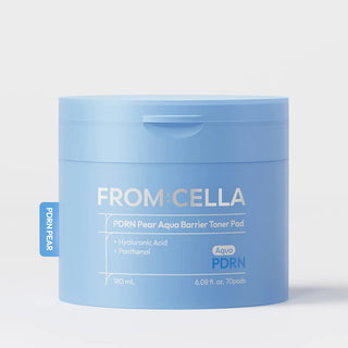 From Cella - PDRN Pear Aqua Barrier Toner Pad 70ea
