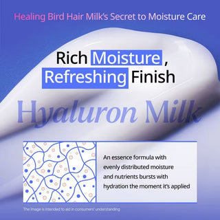 Healing Bird — Увлажняющая молочная эссенция для волос с гиалуроном, 150 мл (Pokemon Edition)