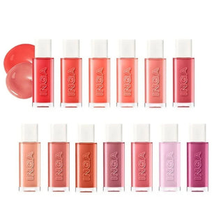 Inga - Water Glow Lip Tint - 13 Colors - Koreabe