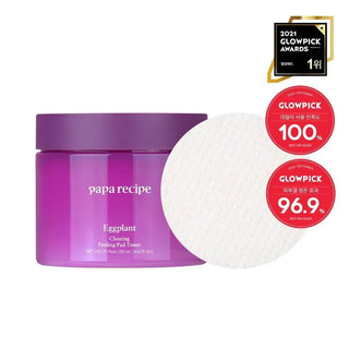 Papa Recipe - Eggplant Clearing Peeling Pad Toner (70ea) - Koreabe