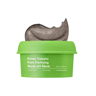Sungboon Editor - Green Tomato Pore Purifying Wash-off Mask 100g - Koreabe