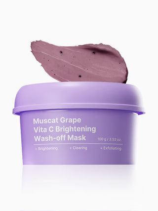 Sungboon Editor - Muscat Grape Vita C Brightening Wash-Off Mask 100g - Koreabe