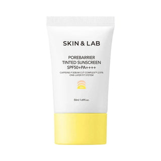 Skin&Lab - Porebarrier Tinted Sunscreen SPF50+ PA++++ 50ml - Koreabe