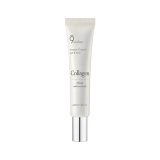 9wishes - Collagen Ampule Eye & Face Ampule Cream 40ml - Koreabe