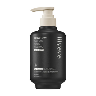 Lilyeve - Grow Turn Caffeine Black Shampoo 500ml