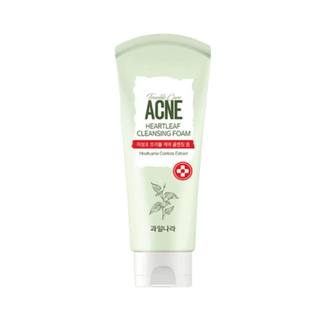 Kwailnara - Acne Heartleaf Cleansing Foam 130ml - Koreabe
