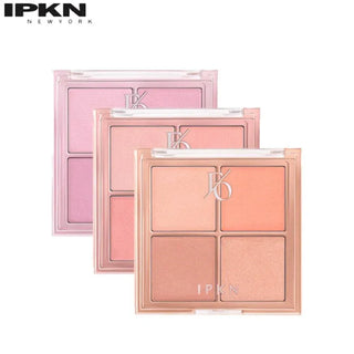 IPKN - Flap One Cheek Palette 10g - 3 Colors - Koreabe