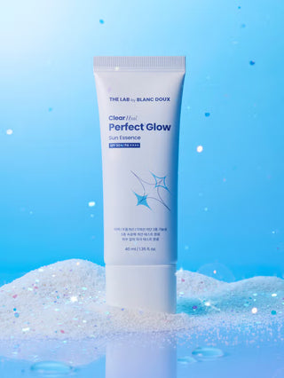 The Lab By Blanc Doux - Clear Hyal Perfect Glow Sun Essence SPF50+ PA++++ 40ml - Koreabe