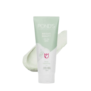 Ponds - Bright Beauty Mugwort Amino Acid Cleansing Foam 200ml - Koreabe
