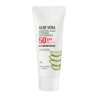 Kwailnara - Aloe Vera Moisture Aqua Soothing Sun Essence SPF50+ PA++++ 50g - Koreabe