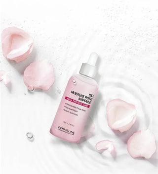 Dermaline - Bio Moisture Rose Ampoule 75ml - Koreabe