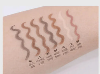 WakeMake - Real Ash Pencil Eye Liner - 6 Colors - Koreabe