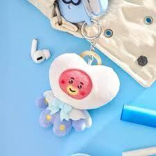 BT21 - TATA Angel & Villain Angel Doll Keyring - Koreabe
