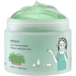 Midha - Cica Calming Mask - 100ml - Koreabe