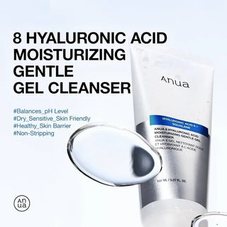 Anua - Hyaluronic Acid 8 + Squalane Cleanser 150ml - Koreabe