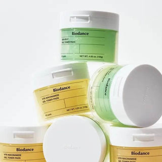 Biodance - Sea Kelp/Vita Niacinamide Gel Toner Pads 60ea - Two Types - Koreabe