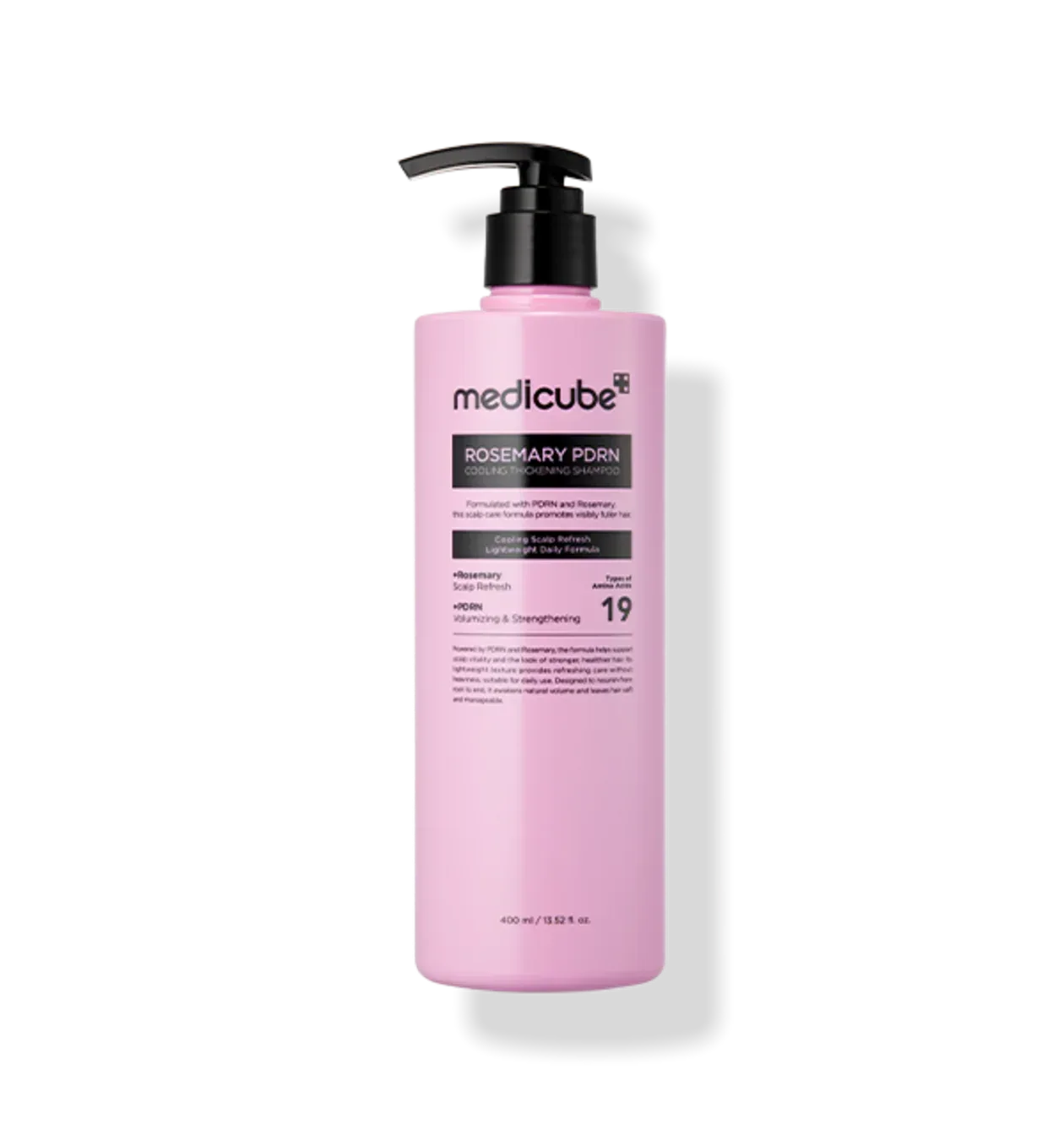 Medicube - Rosemary PDRN Cooling Thickening Shampoo 400ml - Koreabe