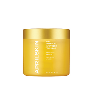 Aprilskin - Real Calendula Hyaluronic Toner Pads 80ea