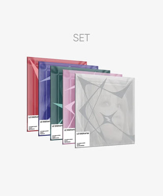 Le Sserafim - 4th Mini Album 'Crazy' (Compact Ver) (Set) - Koreabe